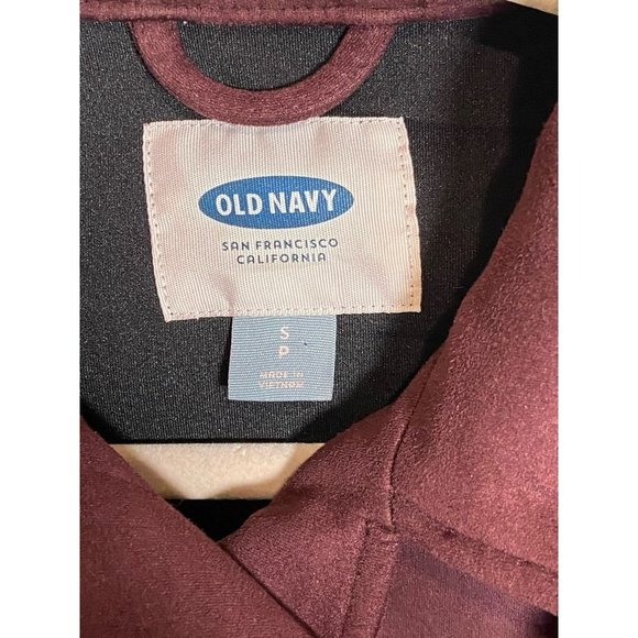 Old Navy Motorcycle Womens Jacket Small Pink Asymmetric Zipper Pockets Ladies - Picture 3 of 9